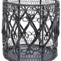 Windlicht Hayat Schwarz 15Cm