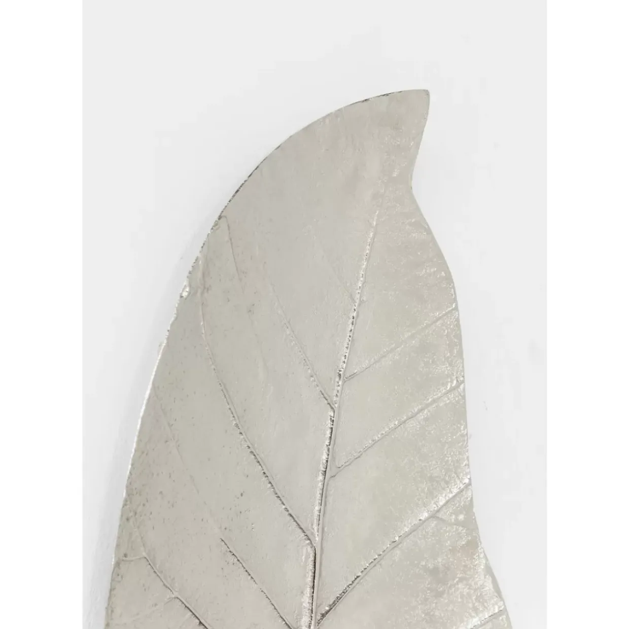 Windlicht Leaf Silber